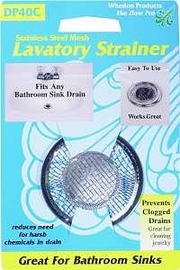 STRAINER BASKET LAV MESH SS   
