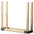 RACK LOG KIT STL ADJX14IN BLK 