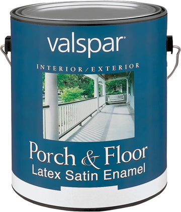 Medallion 1500 Series 027.0001533.007 Porch and Floor Paint, Satin Sheen, Light Gray, 1 gal, 400 sq-ft/gal Coverage Area