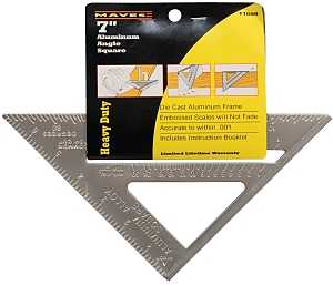 SQUARE RAFTER 7IN MAYES ALUM  
