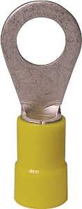12-10AWG YEL RING TERMINAL    