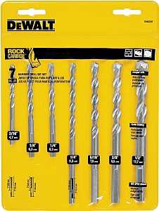 BIT DRILL PREM PERC SET 7PC   