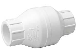 CHECK VALVE PVC 1/2SOLV       