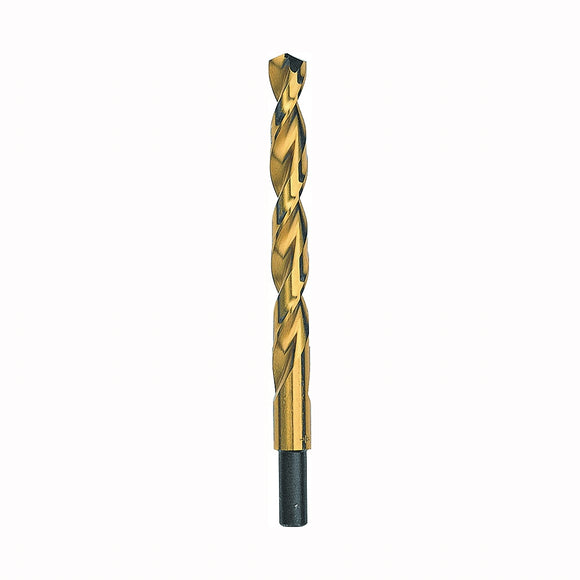 DEWALT DW1312 Jobber Drill Bit, 3/16 in Dia, 3-1/2 in OAL, Parabolic Flute, 3/16 in Dia Shank, Straight Shank