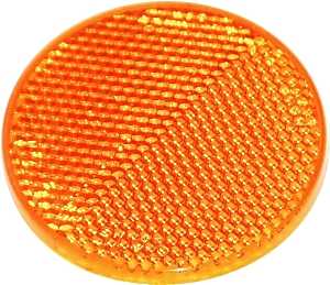REFLECTOR AMBER 2IN           