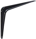 BRACKET SHELF UTLTY 8X10 BLK  