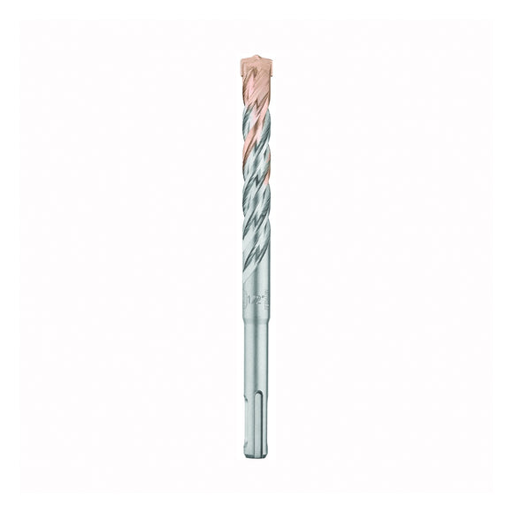 DEWALT DW5437 Hammer Drill Bit, 1/2 in Dia, 6 in OAL, Helix Flute, 4-Flute, 1/2 in Dia Shank, SDS Plus Shank