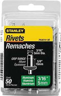 RIVET 3/16X5/8IN ALUMINUM 50PK