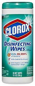 FRESH SCENT CLOROX WIPES      