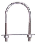 BOLT U SS W/NUT 1/4X2X3-1/2IN 