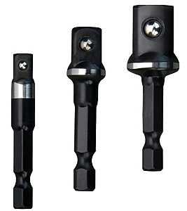 SOCKET ADAPTER SET 3PC        