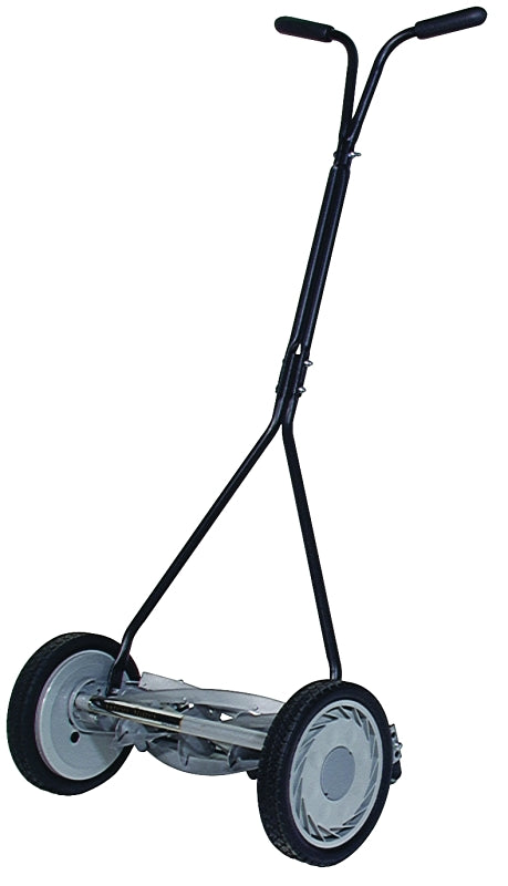 Great States 415-16 Reel Lawn Mower, 16 in W Cutting, 5 -Blade, T-Shaped Handle