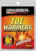 TOE WARMER ADHESIVE 6 HR 2PACK