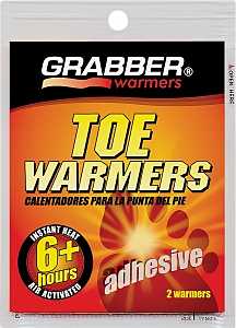 TOE WARMER ADHESIVE 6 HR 2PACK