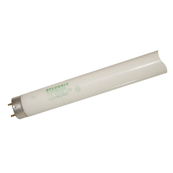 Sylvania 22137 Fluorescent Bulb, 17 W, T8 Lamp, G13 Medium Lamp Base, 1270 Lumens, 4100 K Color Temp, Cool White