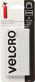 FASTENER VELCRO STRP 2X4IN WHT