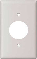 WALL PLATE 1G1RD OUTLT STD WHT