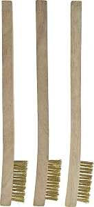 BRUSH WIRE 3PC DETAIL BRASS   
