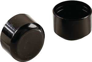 TIP LEG FURN 3/4IN BLK        