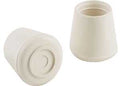 TIP LEG FURN 5/8IN WHT RUBB   