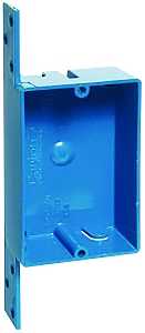 BOX OUTLET PVC 1G SHLW NW ZIP 