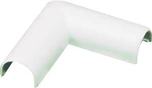 CHANNEL WIRE ELL PLAS 90D WHT 