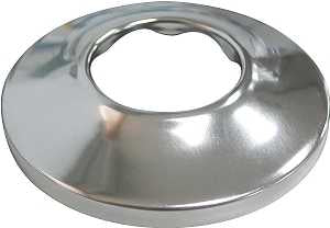 BATH FLANGE SHALLOW CHRM 3/8IN
