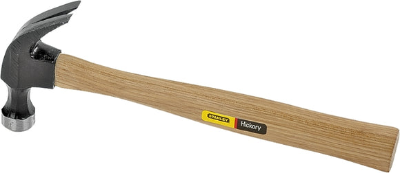 STANLEY 51-713 Nailing Hammer, 13 oz Head, Curved Claw, Smooth Face Head, HCS Head, 13-7/16 in OAL