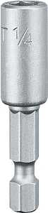 DRIVE SOCKET MAG HEX 1/4IN    