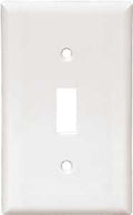 WALL PLATE 1 GANG TGL WHT     