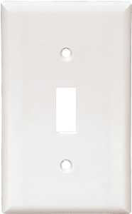WALL PLATE 1 GANG TGL WHT     
