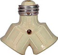 IVORY TWIN SOCKET             