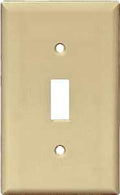 WALL PLATE 1 GNG TGL NYLN IVRY