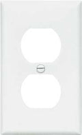 WALL PLATE 1GNG DPLX RECPT WHT