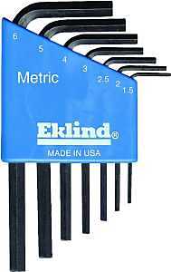 KEY HEX SET 7PC METRIC SHORT  