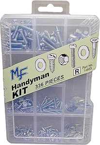 FASTENER ASSORTMENT 336PCS    