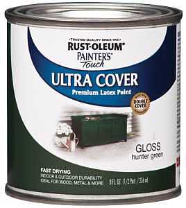 PAINT ACRY GLO HNTR GRN 1/2PT 