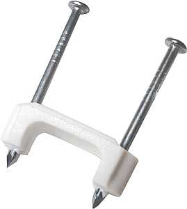 STAPLE CABLE INSUL PLSTC 1/2IN