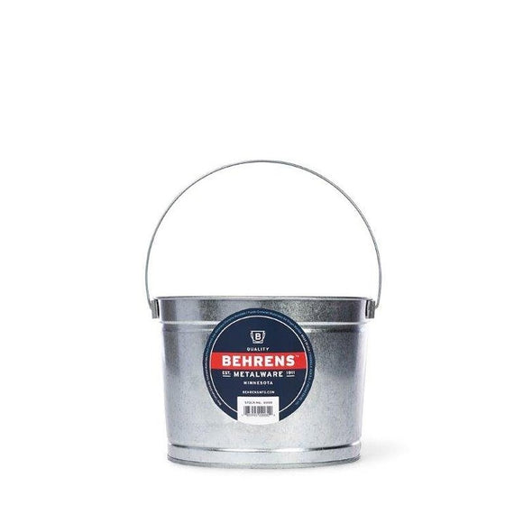 Behrens B35 Steel Paint Pail, 5 qt, 8 in H, Galvanized
