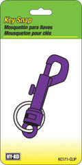 KEY RING SNAP/SPLIT PLASTIC   