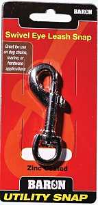 BOLT SNAP NCKL RNDEYE SWVL 1/2