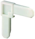 FRAME CORNER PLSTC 5/16IN WHT 