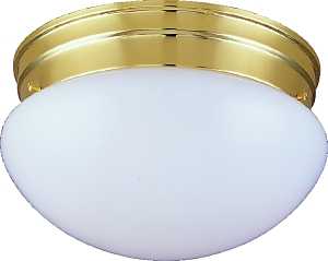 FIXTURE CEIL 2LT MED OPAL PB  