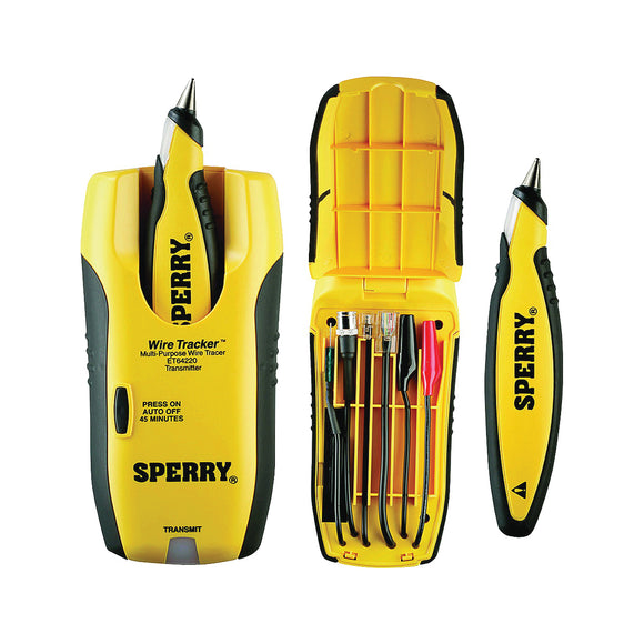 Sperry Instruments WireTracker Series ET64220 Wire Tracer, Yellow