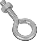 EYE BOLT W/NUT 1/4X2IN ZINC   