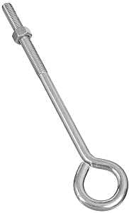 EYE BOLT W/NUT 3/8X8IN ZINC   
