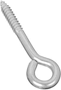 BOLT LAG EYE 5/16X4IN ZINC    