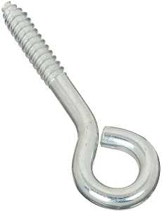 BOLT LAG EYE 3/8X4-1/2 IN ZINC