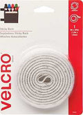 FASTENER VELCRO TAPE 5FT WHITE