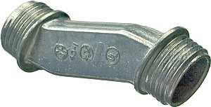 NIPPLE CNDT OFFSET 2INCH ZINC 